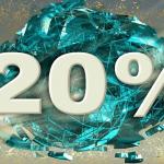     -20%      